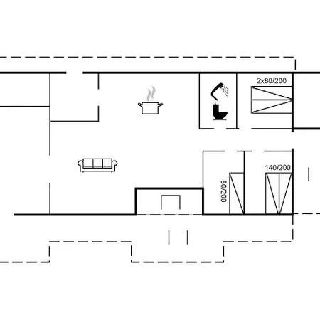 Skoge - 900m From The Sea By Interhome بيت للعطل *